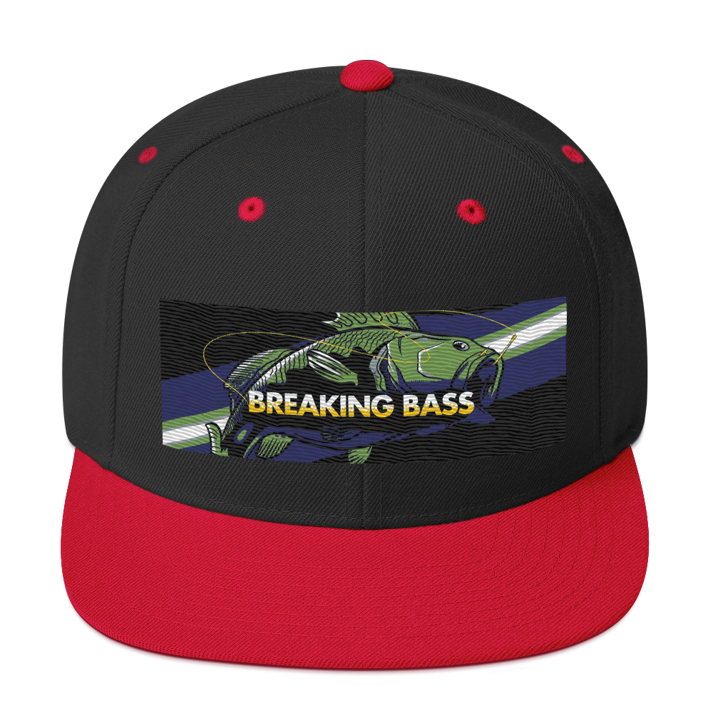 Breaking Bass Snapback Hat